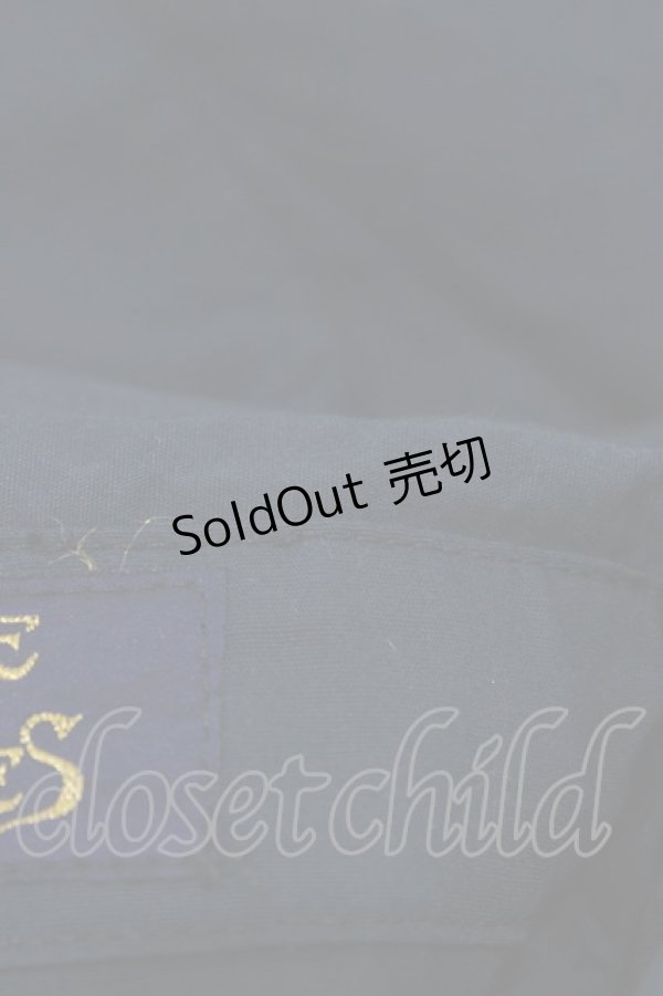 画像3: ALICE and the PIRATES / 千鳥リボンブラウス Free ブラック H-25-10-29-055-PA-BL-NS-ZH (3)