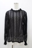 画像1: m petit by misako / レースインナートップス L ブラック H-25-10-29-056-LO-TO-NS-ZH (1)