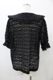 画像2: m petit by misako / TT* AOKレースブラウス L ブラック H-25-10-29-057-LO-BL-NS-ZH (2)
