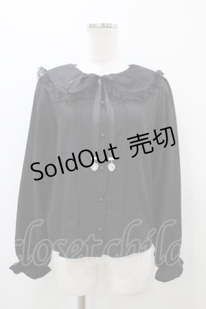 画像: MA*RS / スピンドルセーラーブラウス Free ブラック H-25-10-29-059-EL-BL-NS-ZH