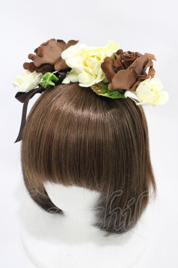 画像1: ALICE and the PIRATES / Vampire Roseコーム  ブラウン H-25-10-29-009-PA-ZA-NS-ZH (1)