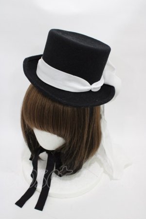 画像: ALICE and the PIRATES / ジークフリードミニHat  ブラック H-25-10-29-012-PA-AC-NS-ZH