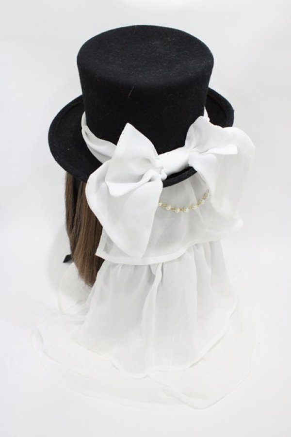 画像2: ALICE and the PIRATES / ジークフリードミニHat  ブラック H-25-10-29-012-PA-AC-NS-ZH (2)