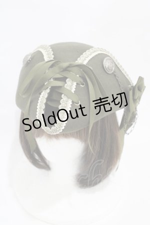 画像: ALICE and the PIRATES / Nostalgic time travel パイレーツハット  カーキ H-25-10-29-015-PA-AC-NS-ZH