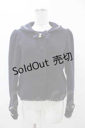 画像: ALICE and the PIRATES / ソフィアショートコート Free ネイビー H-25-10-29-024-PA-JA-NS-ZH