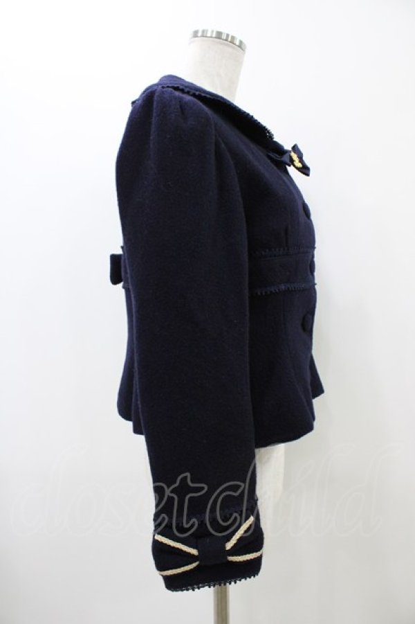 画像3: ALICE and the PIRATES / ソフィアショートコート Free ネイビー H-25-10-29-024-PA-JA-NS-ZH (3)