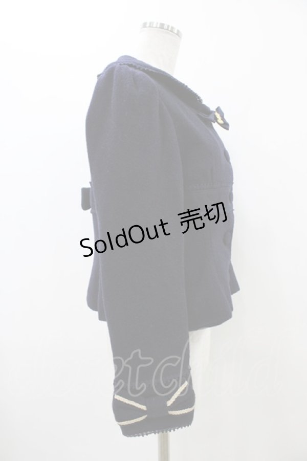 画像3: ALICE and the PIRATES / ソフィアショートコート Free ネイビー H-25-10-29-024-PA-JA-NS-ZH (3)