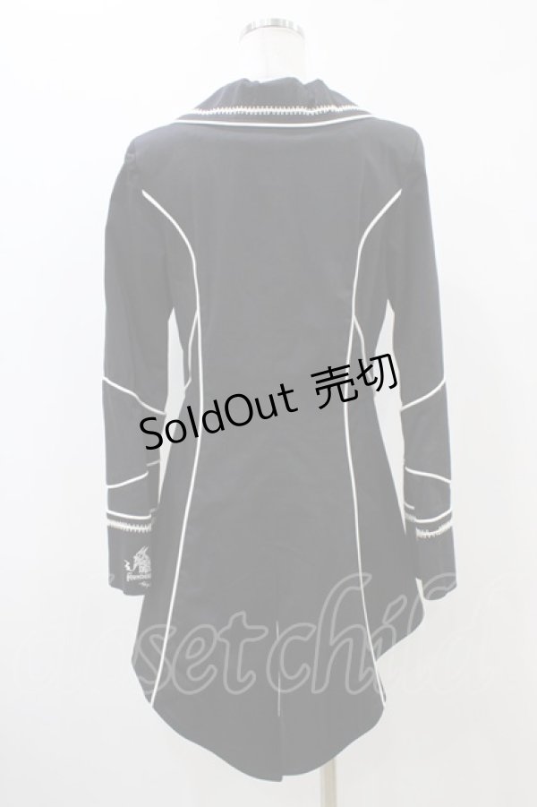 画像2: ALICE and the PIRATES / フランケンウィニージャケット Free ブラック H-25-10-29-026-PA-JA-NS-ZH (2)