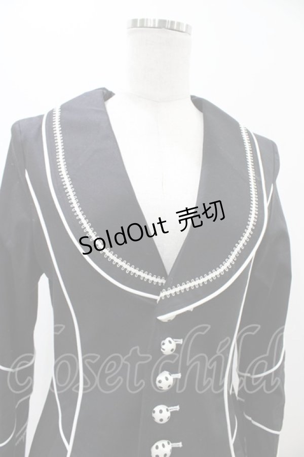 画像4: ALICE and the PIRATES / フランケンウィニージャケット Free ブラック H-25-10-29-026-PA-JA-NS-ZH (4)