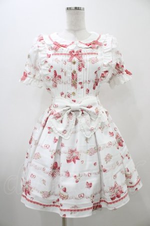 画像: LIZ LISA / Creamy Berry柄ワンピース Free ホワイト H-25-10-29-030-LO-OP-NS-ZH