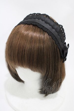 画像: m petit by misako / TT*AMヘッドドレス  ブラック H-25-10-29-005-LO-AC-NS-ZH