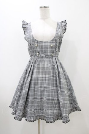 画像: Honey Cinnamon / バックレースアップジャンスカ Free ブラック H-25-10-29-034-LO-OP-NS-ZH