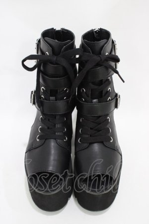 画像: KILL STAR / CHARMED CUTOUT BOOTS UK4(約23〜23.5cm) ブラック H-25-10-30-001-SL-SH-KB-ZH