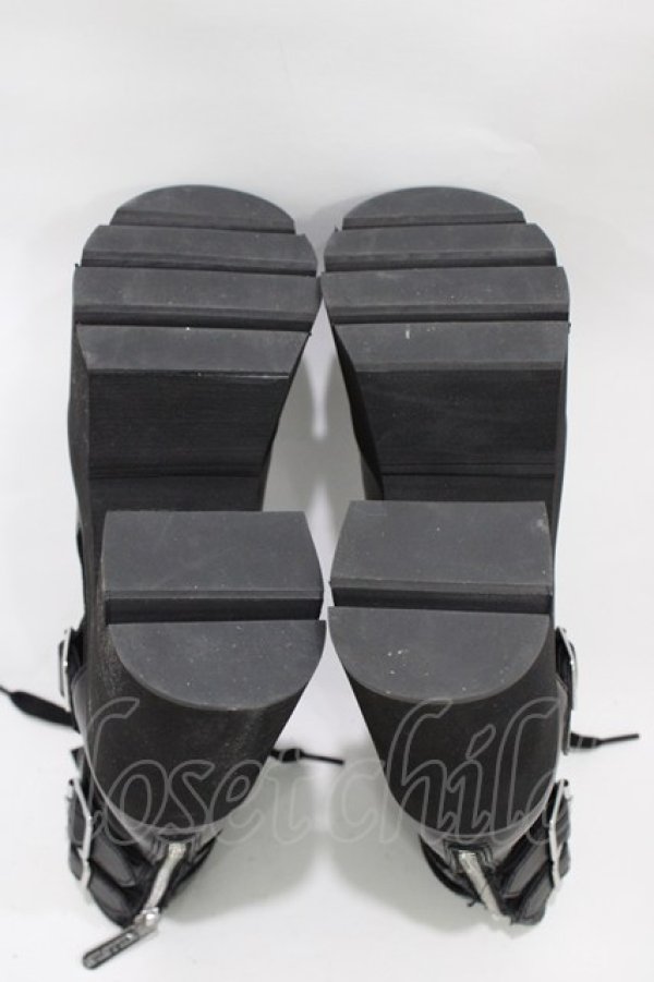 画像3: KILL STAR / CHARMED CUTOUT BOOTS UK4(約23〜23.5cm) ブラック H-25-10-30-047-SL-SH-KB-ZH (3)