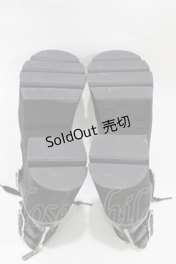 画像3: KILL STAR / CHARMED CUTOUT BOOTS UK4(約23〜23.5cm) ブラック H-25-10-30-047-SL-SH-KB-OS (3)