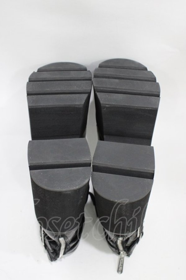 画像3: KILL STAR / CHARMED CUTOUT BOOTS UK4(約23〜23.5cm) ブラック H-25-10-30-048-SL-SH-KB-ZH (3)