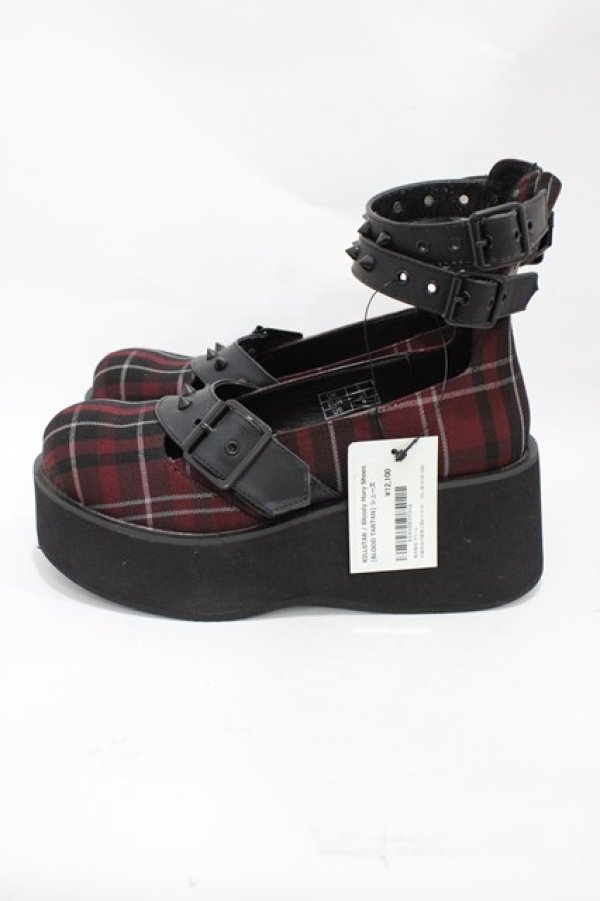 画像2: KILL STAR / Bloody Mary Shoes UK6(約24.5〜25cm) Blood tartan H-25-10-30-049-SL-SH-KB-ZH (2)
