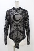 画像1: Restyle / Black gothic CRESCENT MESH BODYSUIT L ブラック H-25-10-30-055-GO-TO-KB-OS (1)