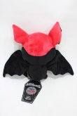 画像2: KILL STAR / Vampir Batblood ぬいぐるみ  黒×赤 H-25-10-30-009-SL-ZA-KB-ZH (2)