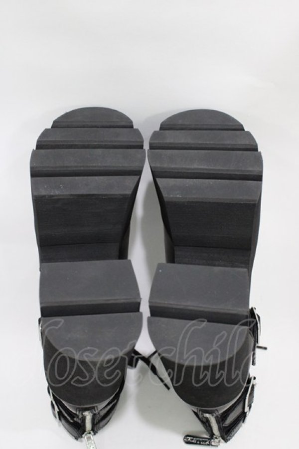 画像3: KILL STAR / CHARMED CUTOUT BOOTS UK4(約23〜23.5cm) ブラック H-25-10-30-001-SL-SH-KB-ZH (3)