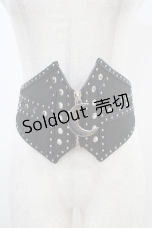 画像: KILL STAR / Cosmic Goddess Waist Belt  ブラック H-25-10-30-026-SL-ZA-KB-ZI