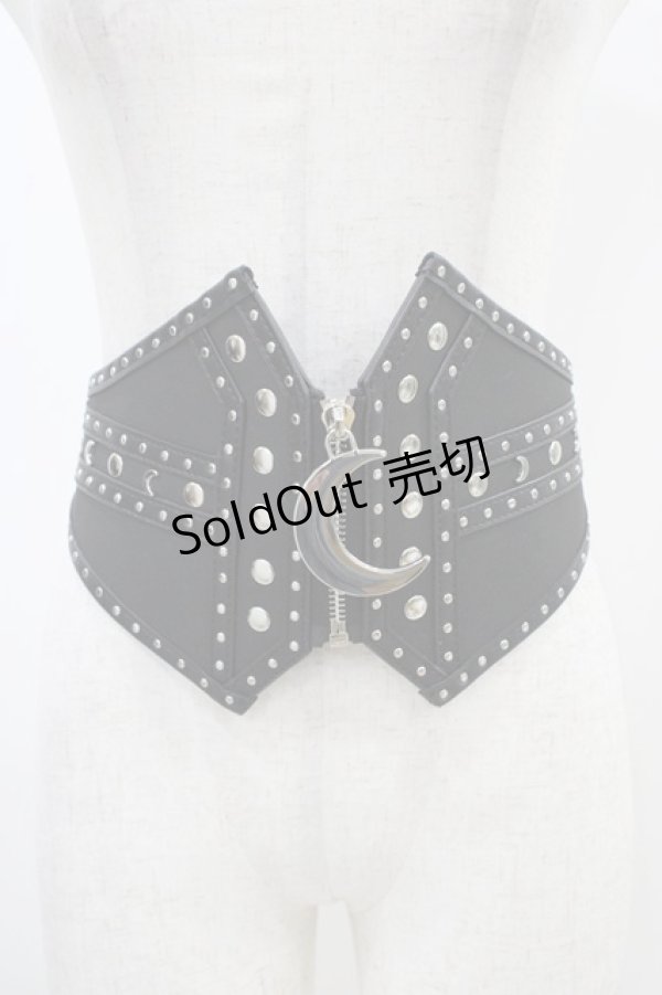 画像1: KILL STAR / Cosmic Goddess Waist Belt  ブラック H-25-10-30-026-SL-ZA-KB-ZI (1)