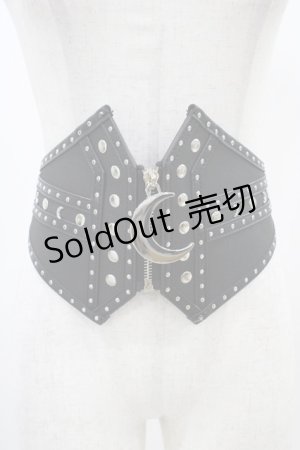画像: KILL STAR / Cosmic Goddess Waist Belt  ブラック H-25-10-30-027-SL-ZA-KB-ZI