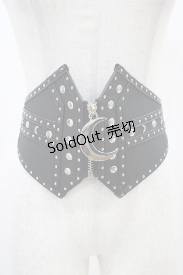 画像1: KILL STAR / Cosmic Goddess Waist Belt  ブラック H-25-10-30-027-SL-ZA-KB-ZI (1)