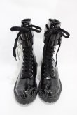 画像1: KILL STAR / BONES COMBAT BOOTS UK4(約23cm) ブラック H-25-10-30-003-SL-SH-KB-ZH (1)