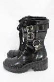 画像2: KILL STAR / BONES COMBAT BOOTS UK4(約23cm) ブラック H-25-10-30-003-SL-SH-KB-ZH (2)