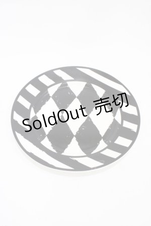 画像: 【SALE】KILL STAR / Calagari Side Plate  白×黒 H-25-10-30-040-SL-ZA-KB-ZT-W003
