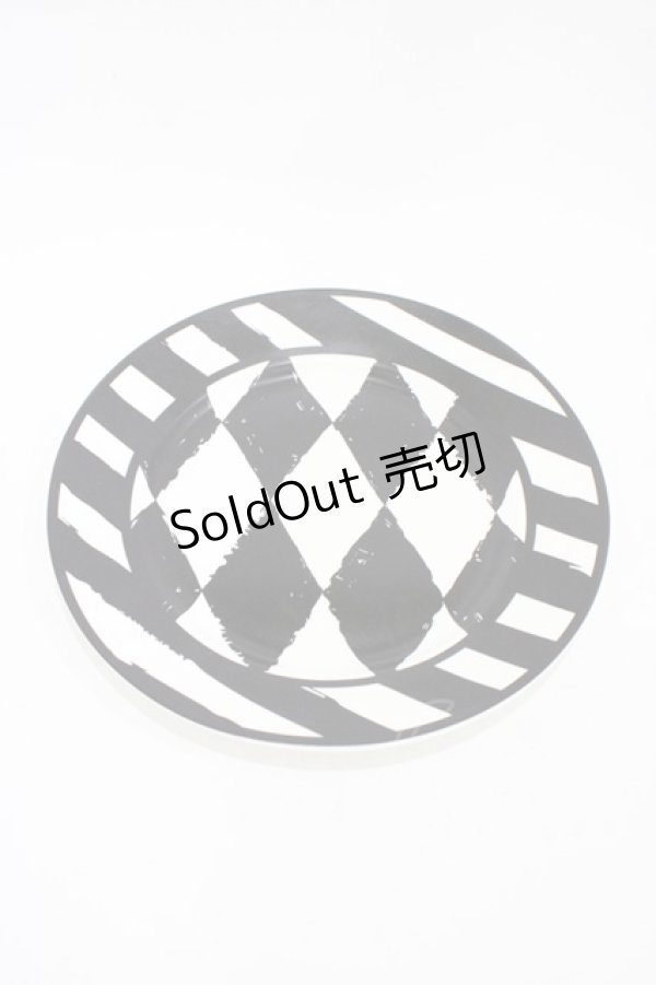 画像1: 【SALE】KILL STAR / Calagari Side Plate  白×黒 H-25-10-30-040-SL-ZA-KB-ZT-W003 (1)