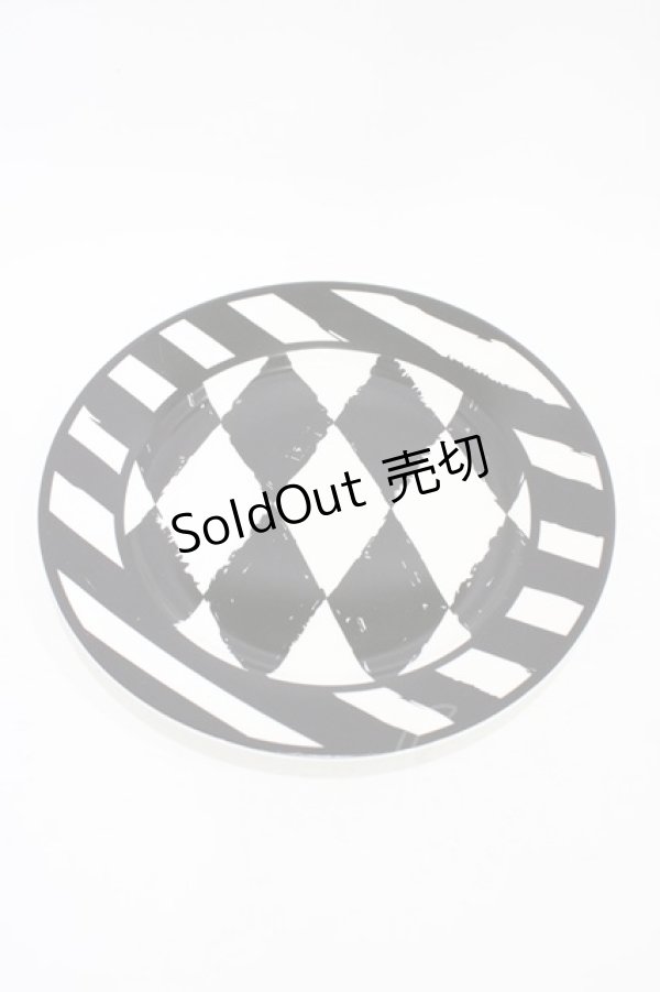 画像1: 【SALE】KILL STAR / Calagari Side Plate  白×黒 H-25-10-30-041-SL-ZA-KB-ZT-W003 (1)