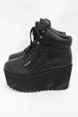 画像2: KILL STAR / MALICE PLATFORM TRAINERS UK9(約26cm) ブラック H-25-10-30-043-SL-SH-KB-ZH (2)