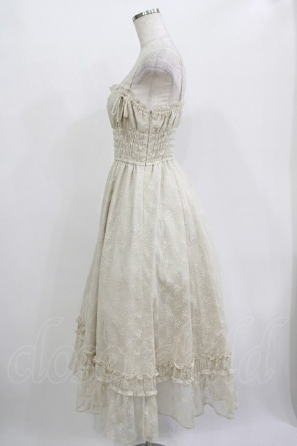 画像2: Victorian maiden / レーシーロングアンダードレス Free シナモン H-25-11-01-025-CL-OP-NS-ZH (2)