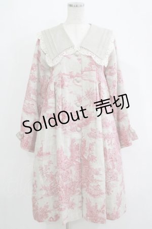 画像: SERAPHIM / トワルドジュイのリネンコート Free Red H-25-11-01-027-LO-CO-NS-ZH