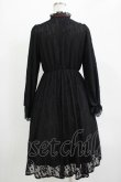 画像3: Amavel / Antique Laceミドルワンピース Free ブラック H-25-11-01-030-CA-OP-NS-ZH (3)