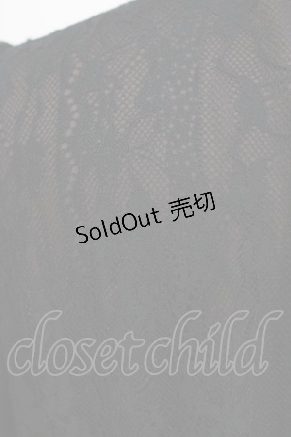 画像4: Amavel / Antique Laceミドルワンピース Free ブラック H-25-11-01-030-CA-OP-NS-ZH (4)