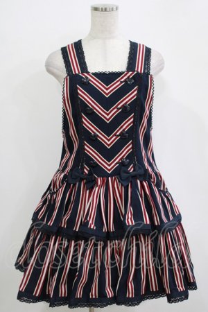 画像: BABY,THE STARS SHINE BRIGHT / ブリテッシュレジメンタルサロペット Free ネイビー H-25-11-01-039-BA-OP-NS-ZH