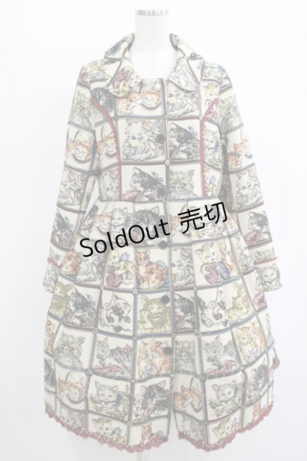 画像1: LIEF / CATゴブランコート Free 生成り H-25-11-01-005-LO-CO-NS-ZH (1)