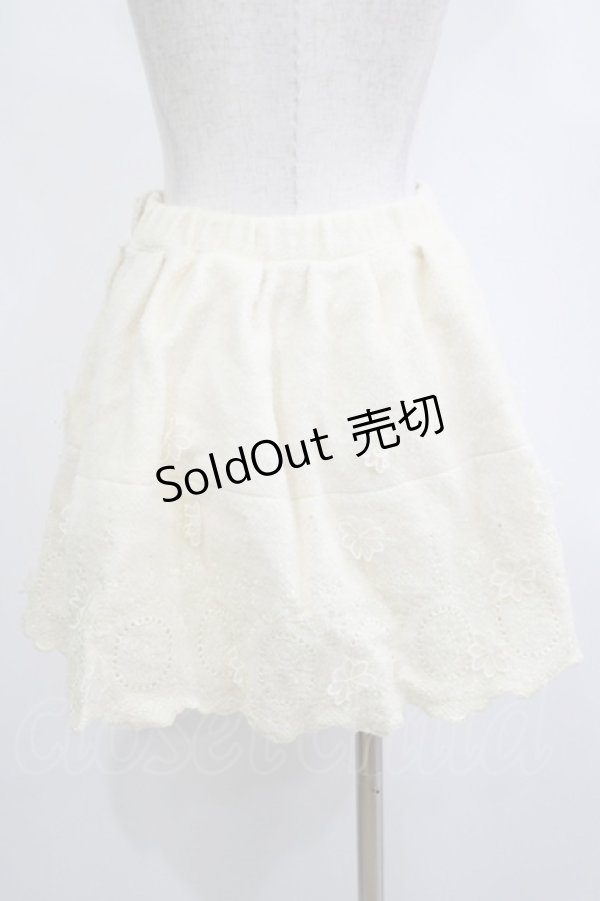画像3: LIZ LISA / スァラップ刺繍スカート Free オフ H-25-11-01-045-LO-SK-NS-ZH (3)