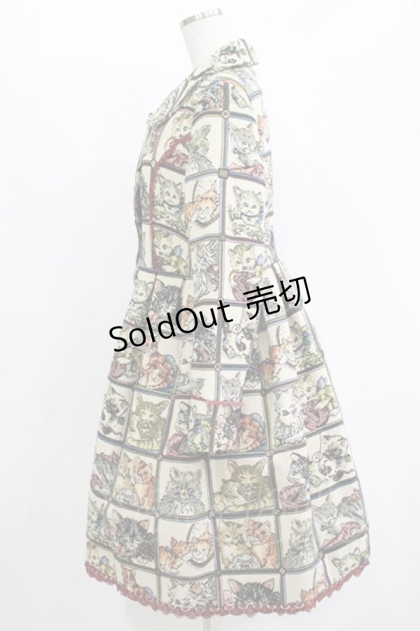 画像2: LIEF / CATゴブランコート Free 生成り H-25-11-01-005-LO-CO-NS-ZH (2)