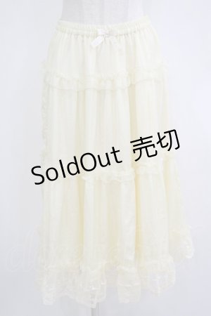 画像: m petit by misako / NINA'Sコラボペチスカート M アイボリー H-25-11-01-051-LO-SK-NS-ZH