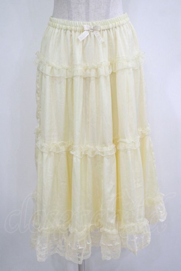 画像1: m petit by misako / NINA'Sコラボペチスカート M アイボリー H-25-11-01-051-LO-SK-NS-ZH (1)