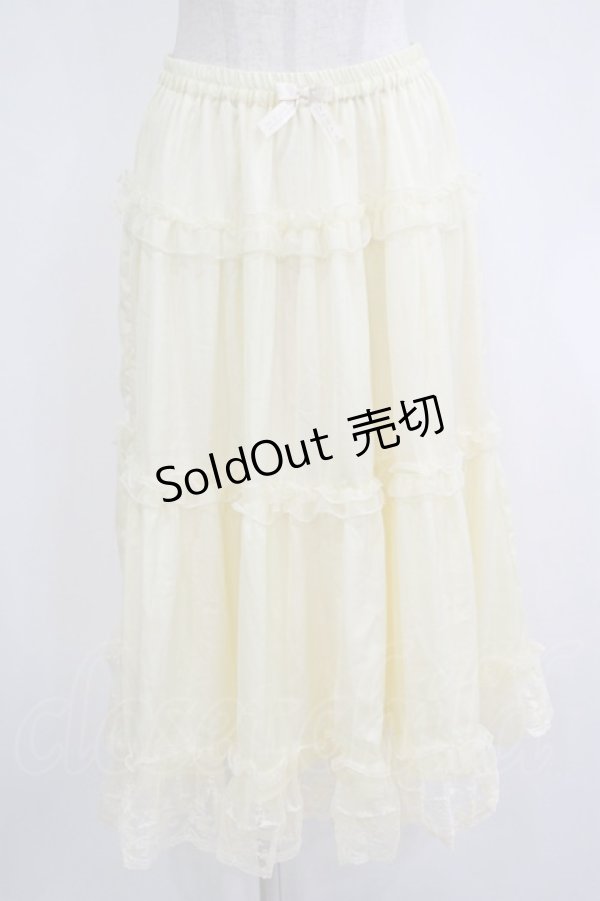 画像1: m petit by misako / NINA'Sコラボペチスカート M アイボリー H-25-11-01-051-LO-SK-NS-ZH (1)