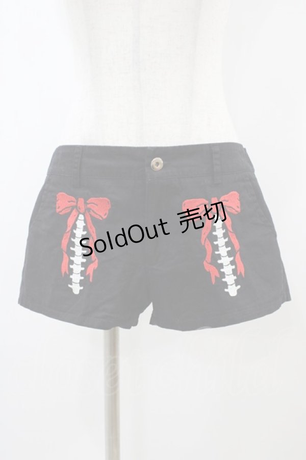 画像1: HYPER CORE / UNTIEショートパンツ  ブラック H-25-11-01-1027-PU-PA-KB-ZH (1)