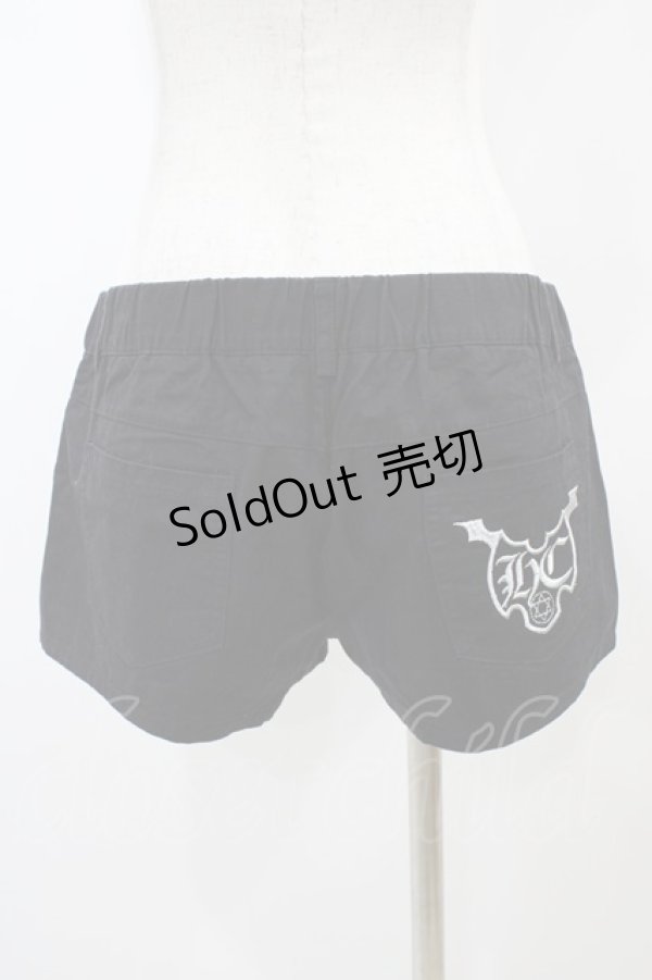 画像2: HYPER CORE / UNTIEショートパンツ  ブラック H-25-11-01-1027-PU-PA-KB-ZH (2)