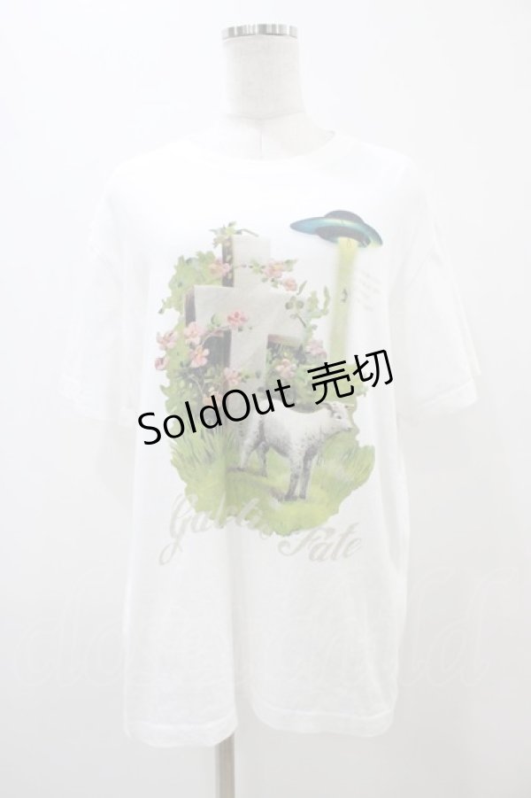 画像1: MILKBOY / Galactic Fate TEE M ホワイト H-25-11-01-1031-MB-TO-KB-ZT390 (1)