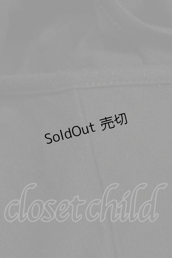 画像3: Qutie Frash / プリント切替ドルマンカットソー  ブラック H-25-11-01-1034-QU-TO-KB-ZH (3)