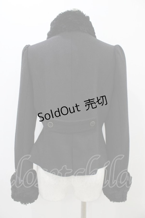 画像2: Sheglit / "Hansel"ショートコート M ブラック H-25-11-01-1006-EL-CO-KB-ZH (2)